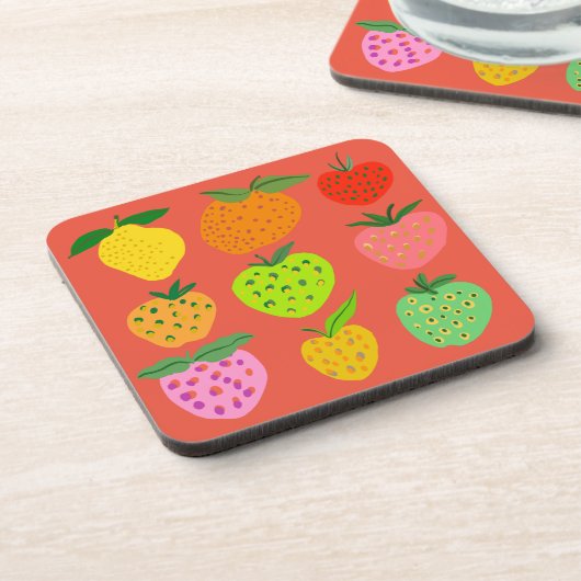 Frucht Getränkeuntersetzer (Linke Seite)