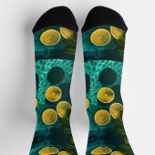 Frucht im Wasser 3D-Styling Socken (Oben)