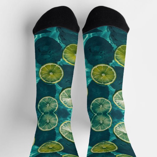 Frucht im Wasser 3D-Styling Socken (Oben)