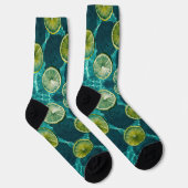 Frucht im Wasser 3D-Styling Socken (Rechts)