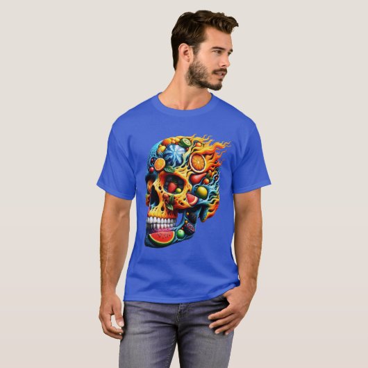Frucht Inferno Skull T-Shirt (Vorne ganz)