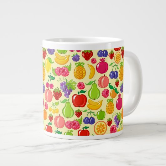 Frucht Jumbo-Tasse (Vorderseite Rechts)