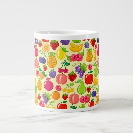 Frucht Jumbo-Tasse (Vorderseite)