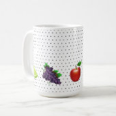 Frucht Kaffeetasse (Vorderseite Links)