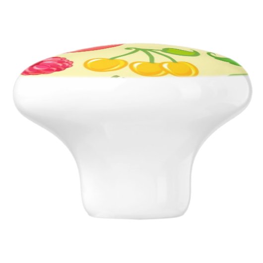 Frucht Keramikknauf (Seitenansicht)