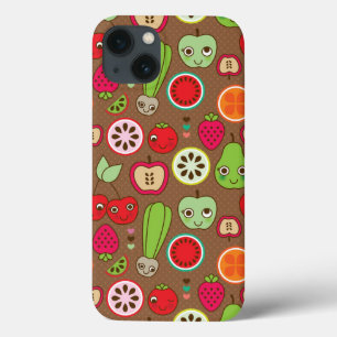Frucht-Küchen-Muster iPhone 13 Hülle