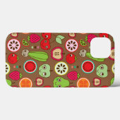 Frucht-Küchen-Muster Case-Mate iPhone Hülle (Rückseite (Horizontal))