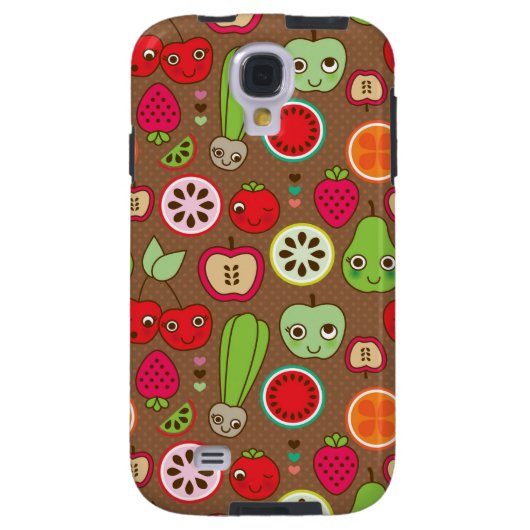 Frucht-Küchen-Muster Case-Mate Samsung Galaxy Hülle (Rückseite)