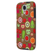 Frucht-Küchen-Muster Case-Mate Samsung Galaxy Hülle (Rückseite Links)