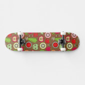Frucht-Küchen-Muster Skateboard (Horizontal)