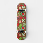 Frucht-Küchen-Muster Skateboard (Vorderseite)