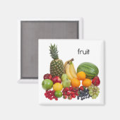 Frucht Kühlschrank Magnet (Vorderseite/Rückseite)