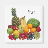 Frucht Kühlschrank Magnet (Vorne)