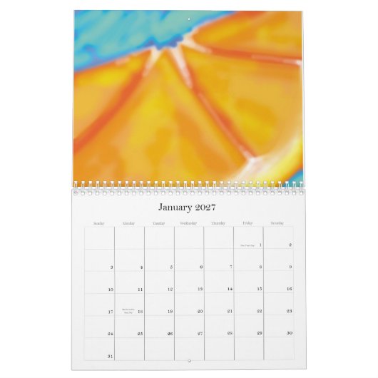 Frucht-Kunst Kalender (Jan 2027)