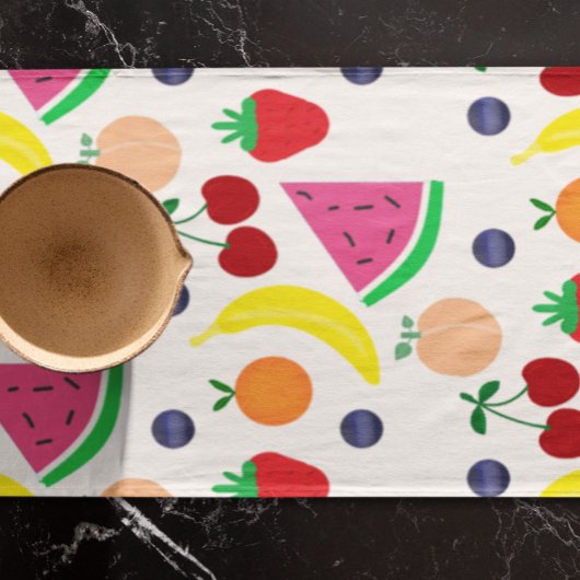Frucht Kurzer Tischläufer