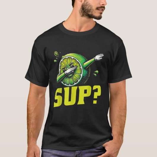 Frucht Limone Dab Dabbing Limon Sup T-Shirt (Vorderseite)