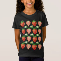 Frucht Lover Vegans Erdbeere Muster Fruitarian S