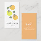 Frucht Mango Juice Bar Visitenkarte (Vorne/Hinten)