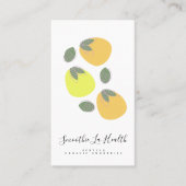 Frucht Mango Juice Bar Visitenkarte (Vorderseite)