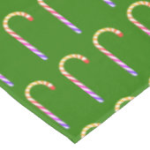Frucht mehrfarbige Candy Cane Pattern Tableclout Tischdecke (Schrägansicht)