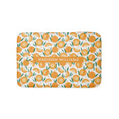 Frucht Minimalistische Badematte (Vorderseite)