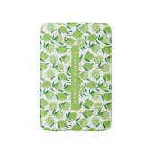 Frucht Minimalistische Badematte (Vorderseite Vertikal)