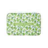 Frucht Minimalistische Badematte (Vorderseite)