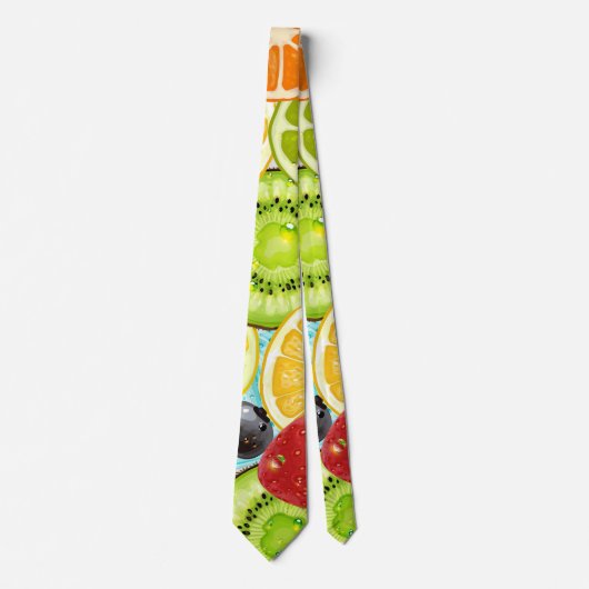 Frucht Mix Party Krawatte (Vorderseite)