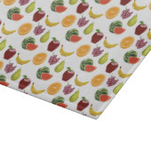 Frucht-Muster-hackendes Brett (Ecke)