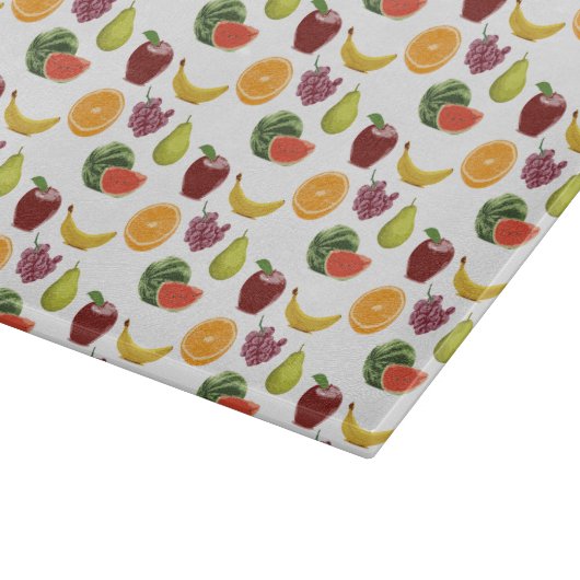 Frucht-Muster-hackendes Brett (Ecke)