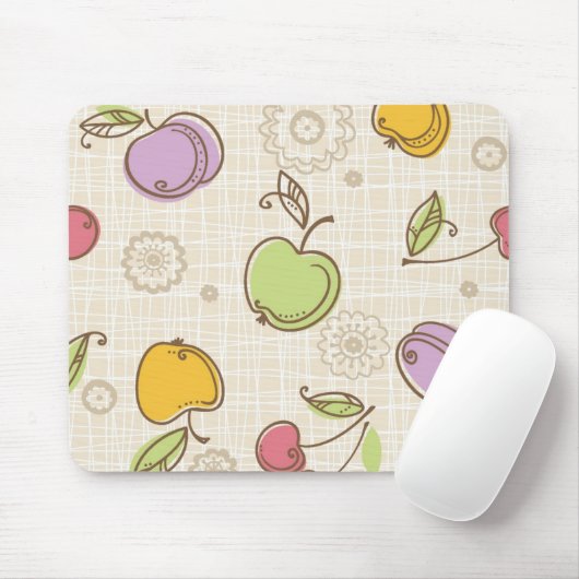 Frucht-Muster Mousepad (Mit Mouse)