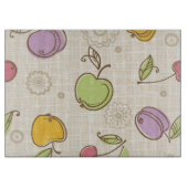 Frucht-Muster Schneidebrett (Vorderseite)
