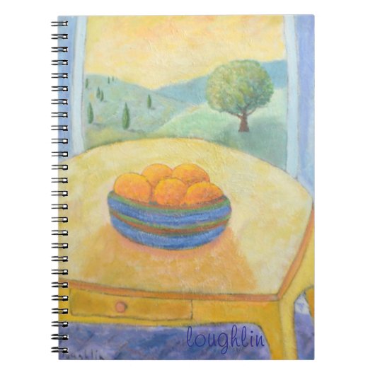 Frucht nach Fenster Notebook Notizblock (Vorderseite)