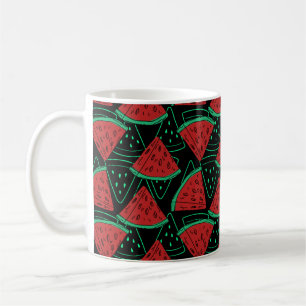 Frucht nahtloses Muster Frucht-Oberflächenmuster Kaffeetasse