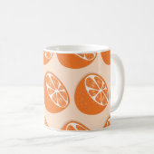 Frucht Nahtloses Muster. Kaffeetasse (VorderseiteRechts)