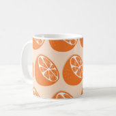 Frucht Nahtloses Muster. Kaffeetasse (Vorderseite Links)