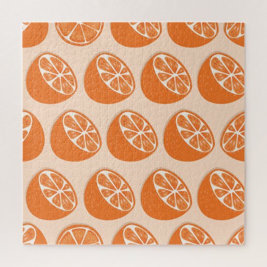 Frucht Nahtloses Muster. Puzzle (Vertikal)