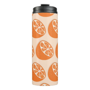 Frucht Nahtloses Muster. Thermosbecher