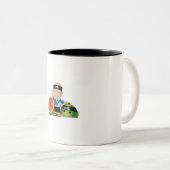 Frucht ninja Schale Zweifarbige Tasse (VorderseiteRechts)