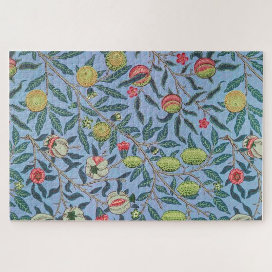 Frucht oder Granatapfel William Morris Puzzle (Horizontal)