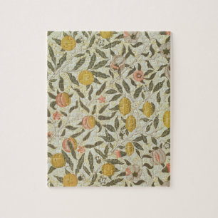 Frucht- oder Granatapfeltapetenentwurf Puzzle