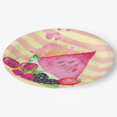 Frucht Pappteller (Schrägansicht)