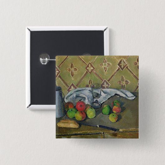 Frucht Pauls Cezanne |, Serviette und Milchkrug, Button (Vorne & Hinten)