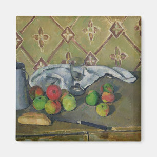 Frucht Pauls Cezanne  , Serviette und Milchkrug, Magnet