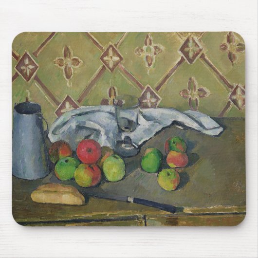 Frucht Pauls Cezanne |, Serviette und Milchkrug, Mousepad (Vorne)