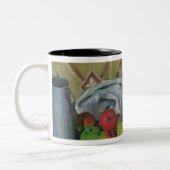 Frucht Pauls Cezanne |, Serviette und Milchkrug, Zweifarbige Tasse (Links)
