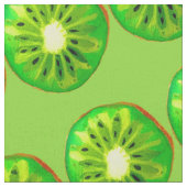 Frucht-Pop-Kunst Kitsch der Kiwi grüner Stoff (Nahaufnahme)