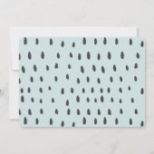 Frucht Popsicle Wasserfarbe 1. Geburtstag Foto Einladung (Rückseite)