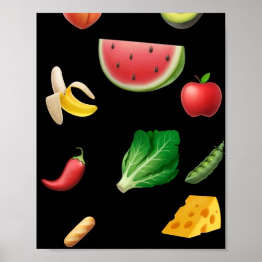 Frucht Poster (Vorne)