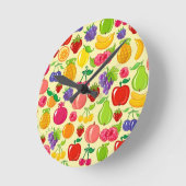 Frucht Runde Wanduhr (Winkel)